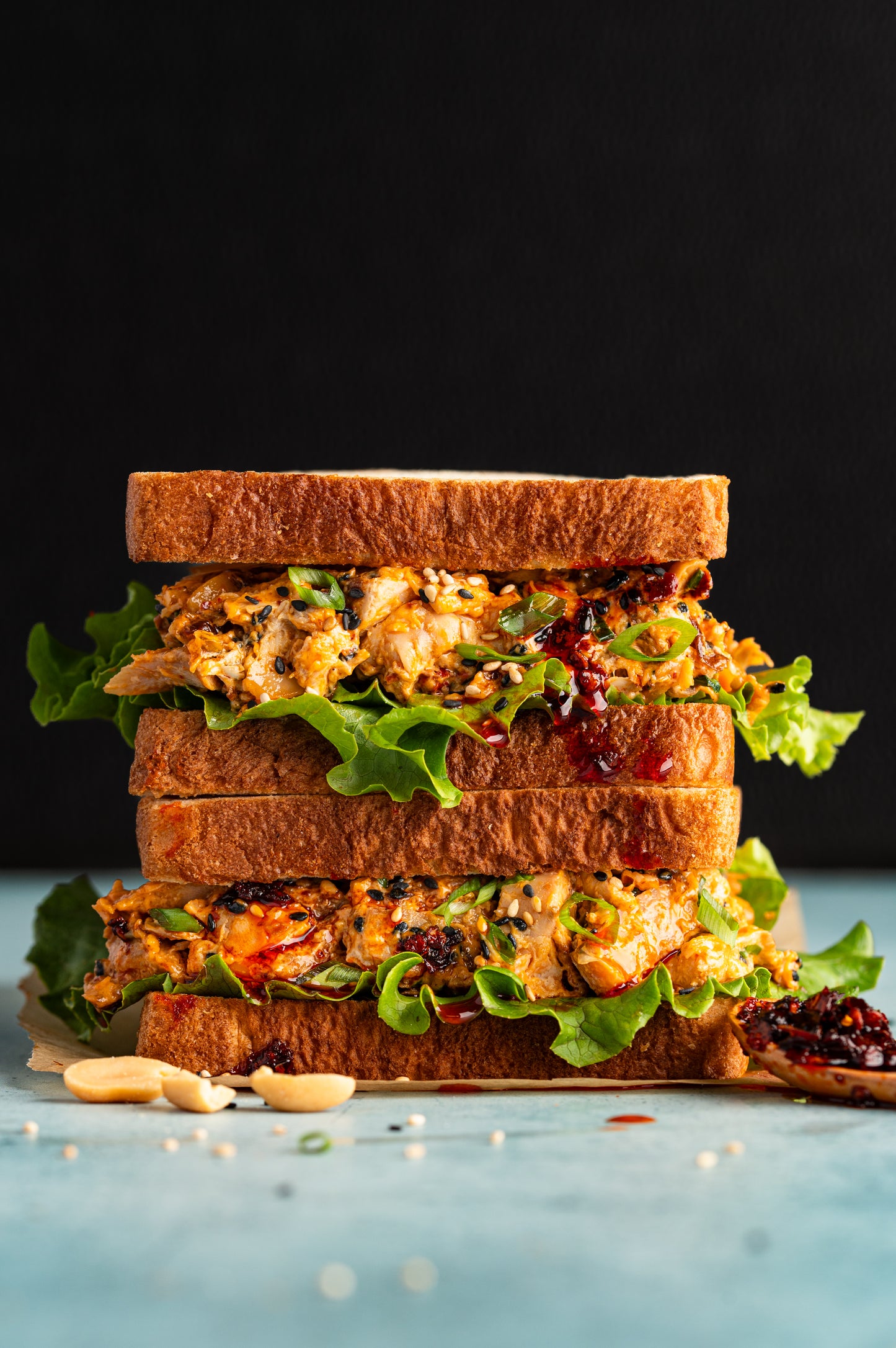 Chicken Salad Sandwich with Chili Crisp Exclusive