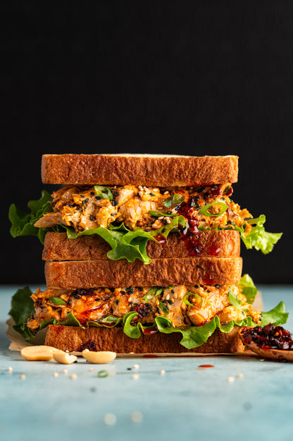 Chicken Salad Sandwich with Chili Crisp Exclusive