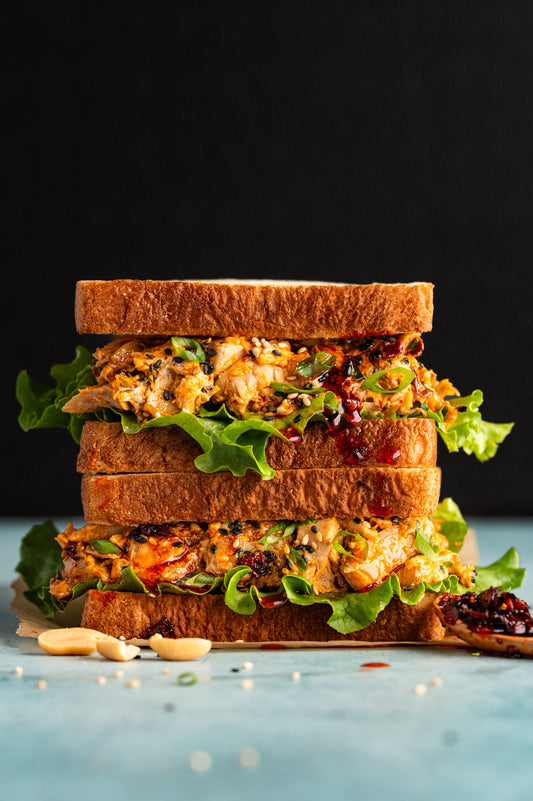 Chicken Salad Sandwich with Chili Crisp Exclusive