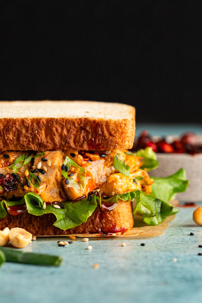 Chicken Salad Sandwich with Chili Crisp Exclusive